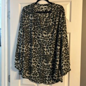Leopard blouse